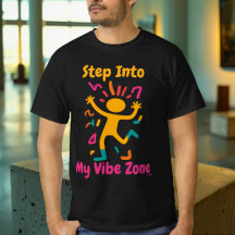 Levendige Pop Art Karakter T-Shirt