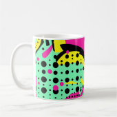 Levendige Pop Art Mok (Links)