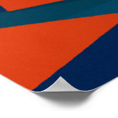 Levendige Pop Art Sphinx Poster (Hoek)