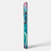 Levendige Pop in de oceaan Case-Mate iPhone Case (Achterkant / Links)