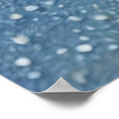 Levendige Pop Pointillism Yorkshire Terrier Art Poster (Hoek)