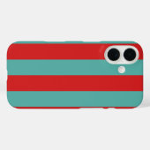 Levendige Postbus Zeemeermin Strepen Case-Mate iPhone Case (Achterkant (horizontaal))