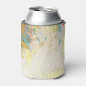 Levendige potloodtextuur: artistieke banner blikjeskoeler (Blikje Voorkant)