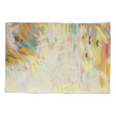 Levendige potloodtextuur: artistieke banner kussensloop (Achterkant)