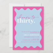 Levendige proost op het 30ste verjaardagsfeest kaart (Voorkant)