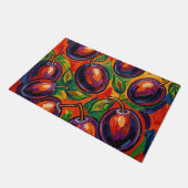 Levendige pruim Fauvist Deurmat (Schuin)