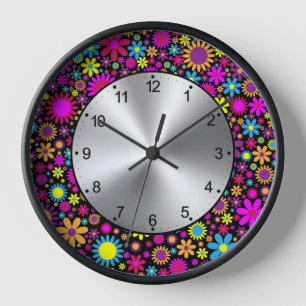 Levendige psychedelische bloemen in bloei-67566