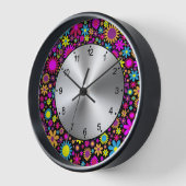 Levendige psychedelische bloemen in bloei-67566 (Hoek)