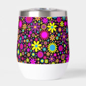 Levendige psychedelische bloemen in Bloom-67566 (Voorkant)