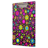 Levendige psychedelische bloemen in Bloom-67566 Klembord (Links)