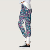 Levendige psychedelische Mandala Dream Leggings (Links)
