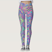 Levendige psychedelische marmeren abstract patroon