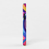 Levendige psychedelische vortexkunst Case-Mate iPhone case (Achterkant/rechts)
