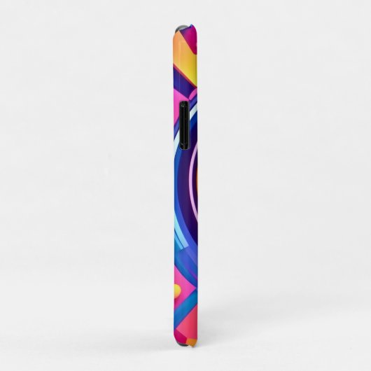 Levendige psychedelische vortexkunst Case-Mate iPhone case (Achterkant/rechts)