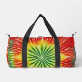 Levendige Radiale Tie Dye Reis Set Plunjezak (Voorkant)