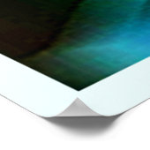 Levendige Rainbow Petal Dream Art Poster (Hoek)