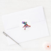 Levendige Rainbow Reef Pijlinktvis Sticker - Tripp (Envelop)