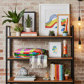 Levendige regenboog kleurrijke pleinen fleece deken