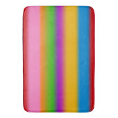 Levendige Regenboog Kleurverloop Strepen Badmat (Voorkant Verticaal)