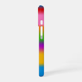 Levendige Regenboog Kleurverloop Strepen iPhone 16 Hoesje (Linkerkant)