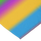 Levendige Regenboog Kleurverloop Strepen Tafelkleed (Gekanteld)