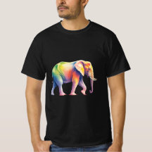 Levendige Regenboog Safari Olifant