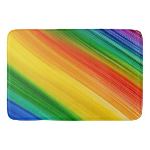 Levendige Regenboog van Kleuren Badmat