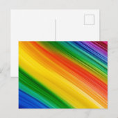 Levendige Regenboog van Kleuren Briefkaart (Voorkant / Achterkant)
