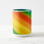 Levendige Regenboog van Kleuren Mok (Midden)