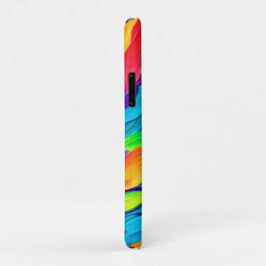 Levendige Regenboog Wervelingen Abstracte Kunst Case-Mate iPhone Case (Achterkant/rechts)