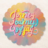 "Levendige reis" Kartonnen Onderzetters (Voorkant)