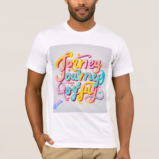 "Levendige reis" T-shirt (Voorkant)
