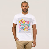"Levendige reis" T-shirt (Voorkant volledig)