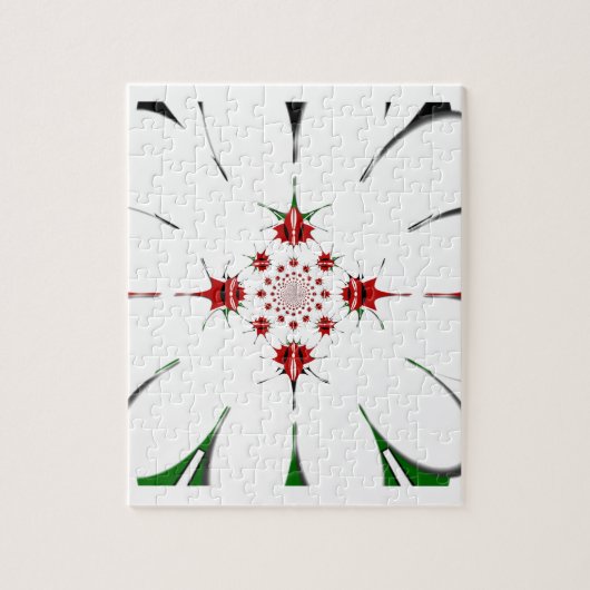 Levendige Republiek Kenia Schild Vlag Kaleidoscoop Legpuzzel (Verticaal)