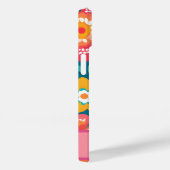 Levendige Retro Blossoms Valentijnse Tieners Cadea Case-Mate iPhone Case (Achterkant / Rechts)