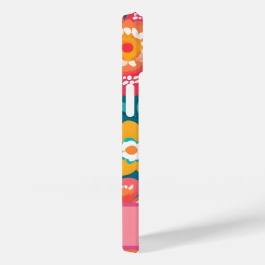 Levendige Retro Blossoms Valentijnse Tieners Cadea Case-Mate iPhone Case (Achterkant / Rechts)