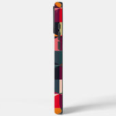 Levendige Retro-geïnspireerde Geometrische iPhone- Case-Mate iPhone Case (Achterkant / Links)
