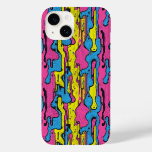 "Levendige Retro Pop Art Drip Patroon Case-Mate iPhone 14 Hoesje