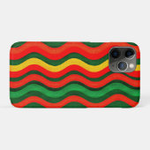 Levendige retro Wavy lijnen Case-Mate iPhone Case (Achterkant (horizontaal))