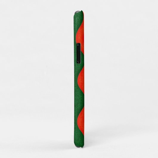 Levendige retro Wavy lijnen Case-Mate iPhone Case (Achterkant/rechts)