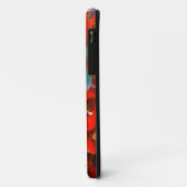Levendige rode bougainvilleabloemen Case-Mate iPhone case (Achterkant/links)