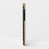 Levendige rode en gele rozenontwerp Case-Mate iPhone case (Achterkant/links)