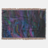 Levendige rokerige paarse waterverf deken (Voorkant)