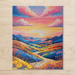 Levendige Rolling Hills Zonnebloem Art Painting Legpuzzel<br><div class="desc">Geniet van urenlang plezier met deze levendige puzzel met glooiende heuvels versierd met gouden zonnebloemen. Dit prachtige schilderij brengt de warmte van de natuur tot leven,  waardoor het de perfecte puzzel is voor liefhebbers van zonnebloemen en mensen die op zoek zijn naar een vrolijke,  zonnige uitdaging!</div>