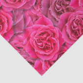 Levendige roos bloemen Naadloos patroon Bloem roze Tissuepapier (Detail)