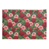 🌹 Levendige Roos Bloemendecoratie Romantisch Cade Kussensloop (Achterkant)