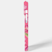 'Levendige Roze Bloemige Bloei' iPhone 15 Pro Max Case-Mate iPhone Case (Achterkant / Links)