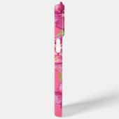 'Levendige Roze Bloemige Bloei' iPhone 15 Pro Max Case-Mate iPhone Case (Achterkant / Rechts)