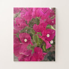 Levendige Roze Bougainvillea Bloemen in Bloei in T Legpuzzel