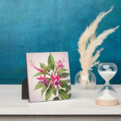 Levendige Roze Fuchsia Bloem Fotoplaat (Insitu)
